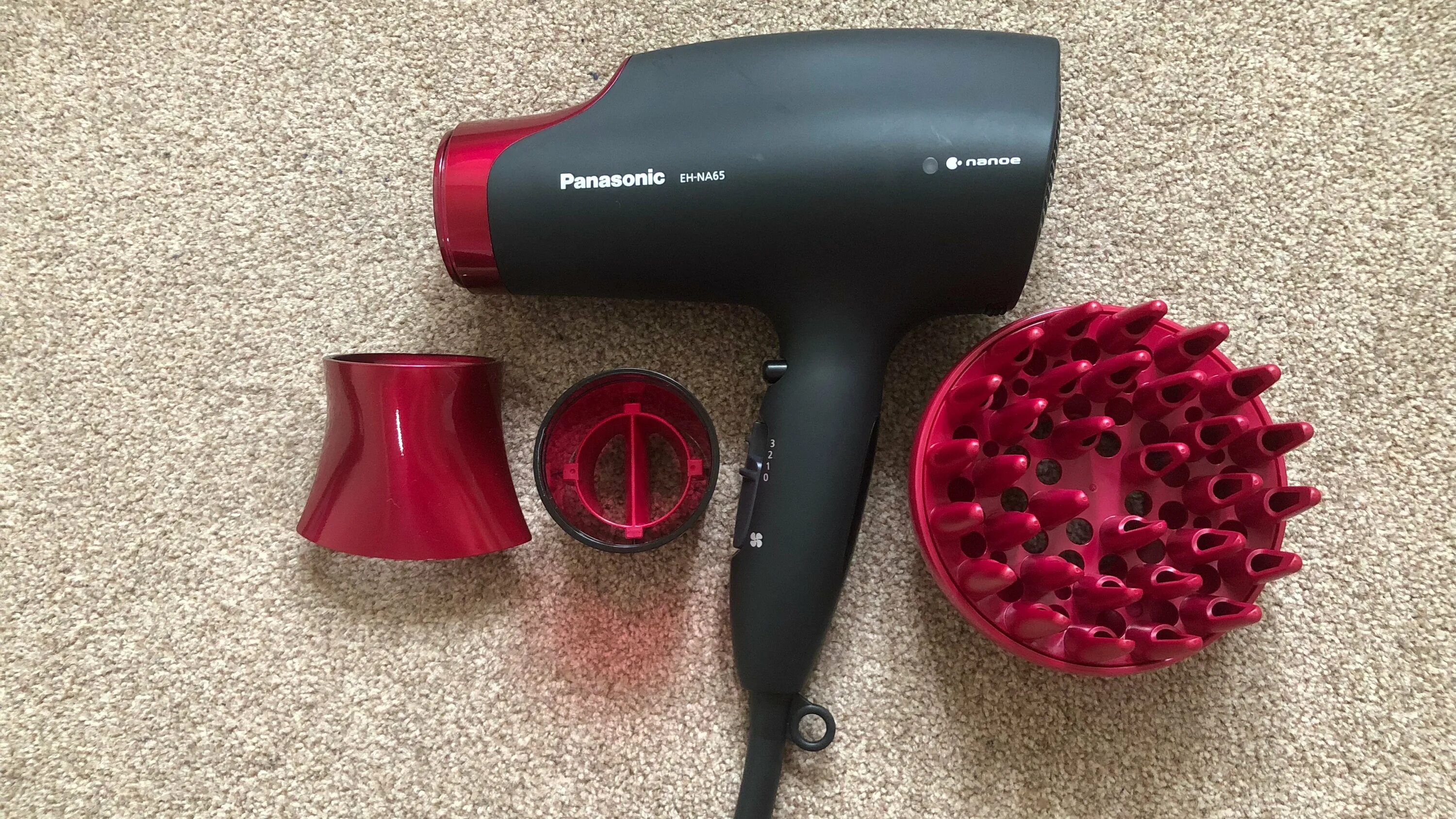 Лучший фен обзор. Фен panasonic eh-na65. фен panasonic nanoe care eh-na65. panasonic eh-na65-k865. фен panasonic eh-na65, черныйкрасный.