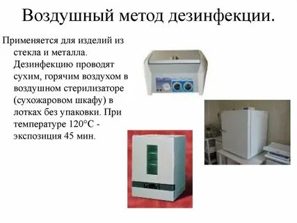 Воздушный стерилизатор время