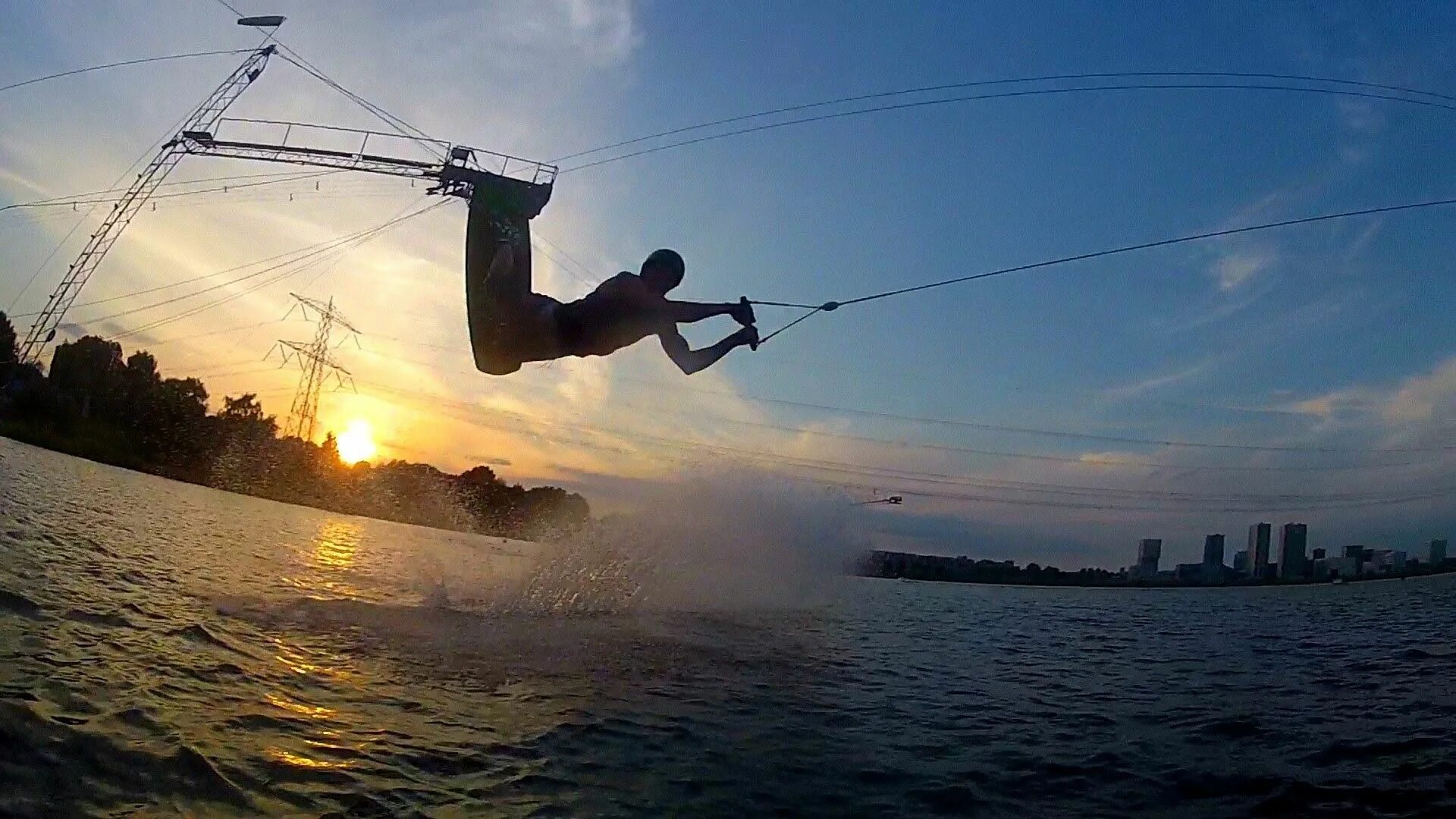 Machine wake wake