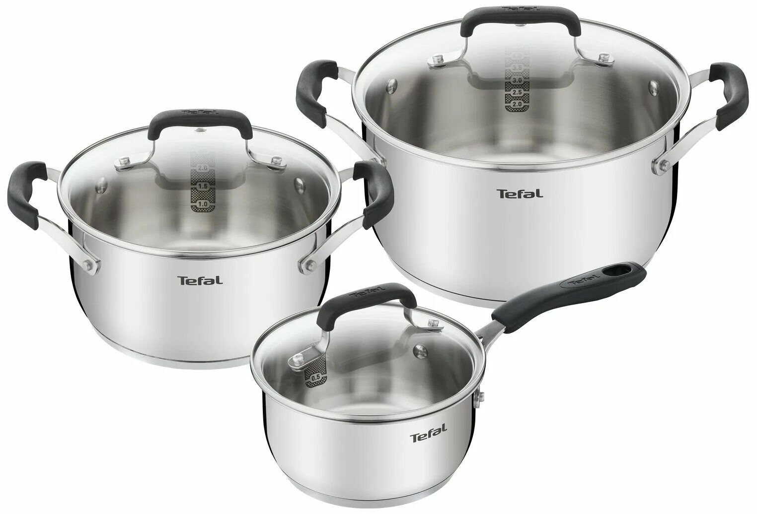 Набор кастрюль Tefal 2100109978. Набор Tefal Cook&cool e493s674. Набор посуды Tefal e823sa24. Набор посуды Tefal 6 предметов.