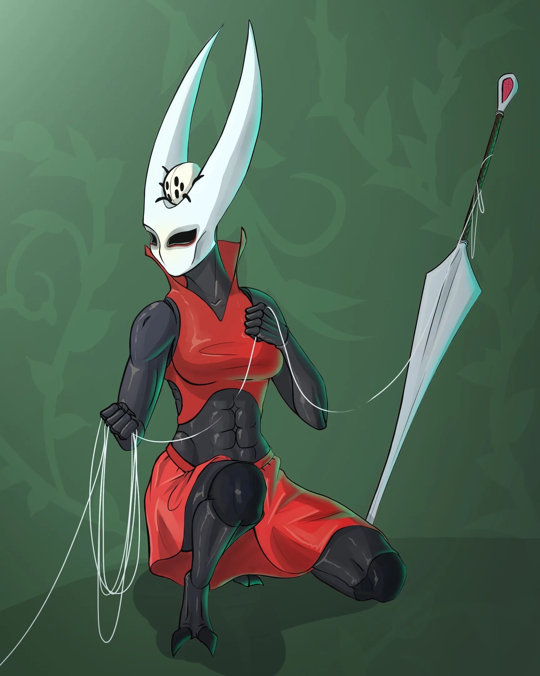 Hollow knight хорнет 34. Хорнет в бездне. Хорнет холлоу найт арт. Hollow knight silksong хорнет. Холлоу кнайт хорнет.