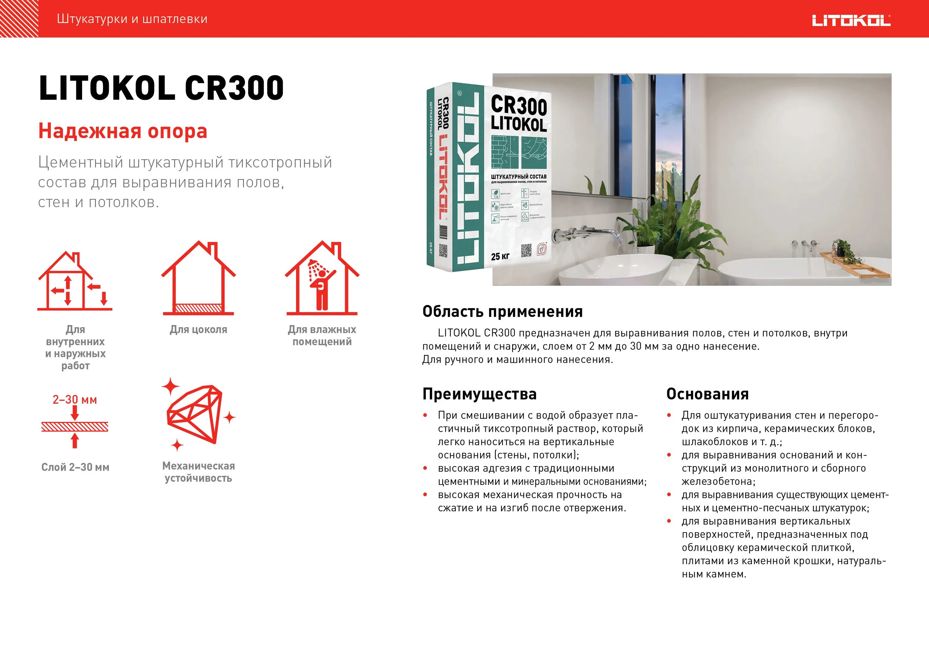 Litokol cr300. Litokol cr30. Штукатурка Litokol cr300, 25 кг. Финишная смесь Litokol cr300.