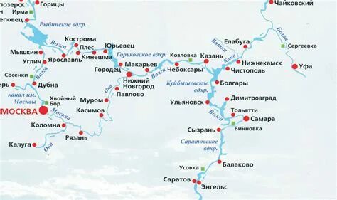 Тверь углич расстояние на машине