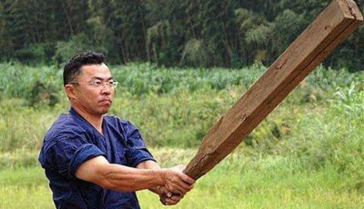 самые большие палочки. дубинка из дерева. длинная колбаса. деревянный шест. бейсбольная бита с шипами.