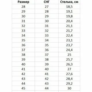 24 5 см стопа какой