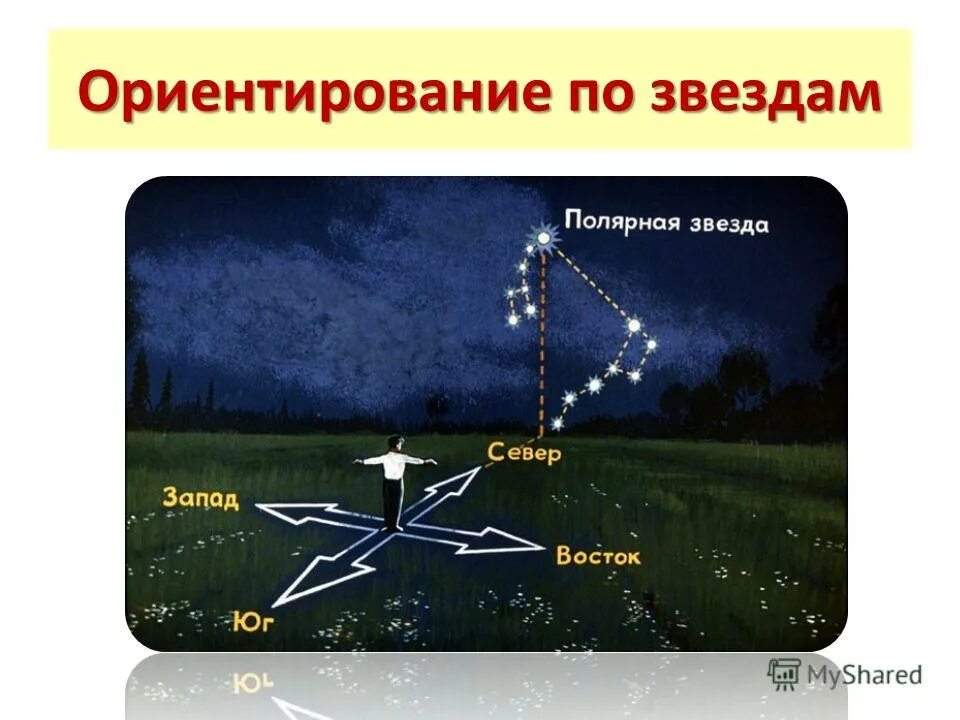 Определение местоположения звезд. Ориентирование на местности полярная звезда. ориентирование по звездам полярная звезда. способы ориентирования на местности по звездам. ориентация на местности по звездам.