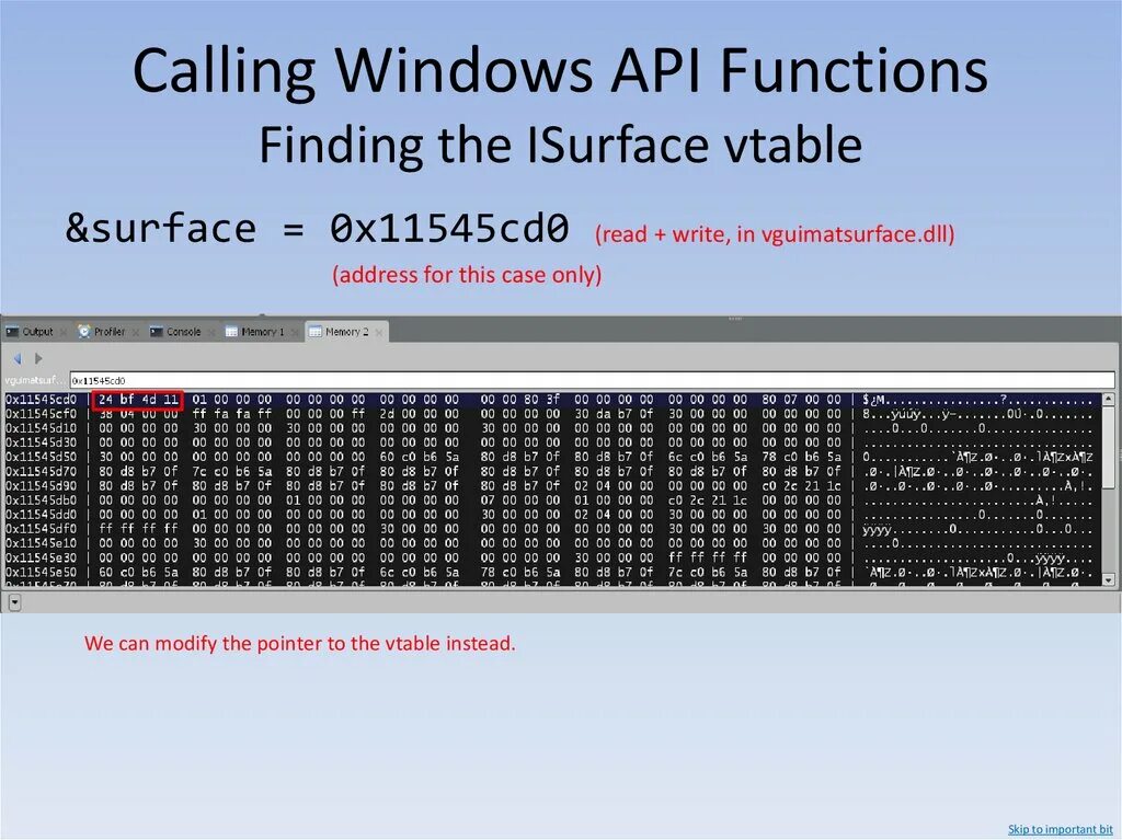 Call function not found