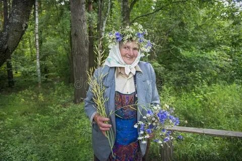 Старуха в лесу