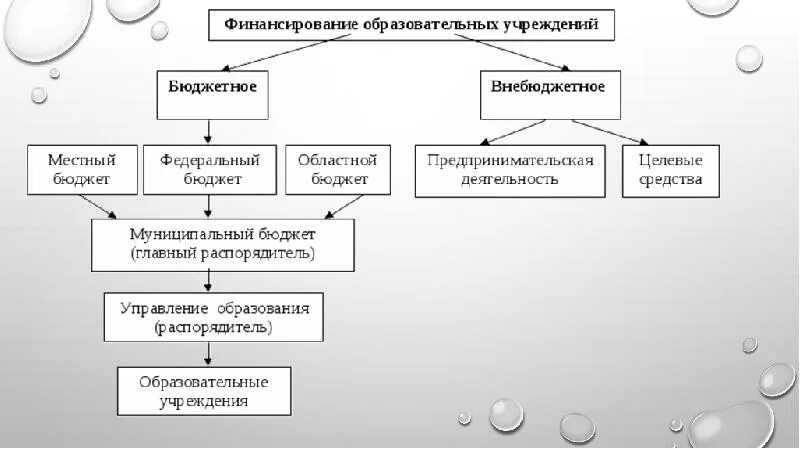 Организация внебюджетного финансирования. Бюджетные и внебюджетные источники финансирования. Внебюджетные источники финансирования это. Схема финансирования образовательных учреждений. Источники финансирования образования.