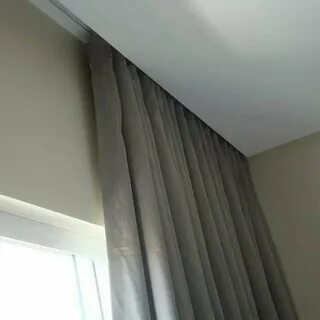 Как сделать скрытый карниз в натяжном
