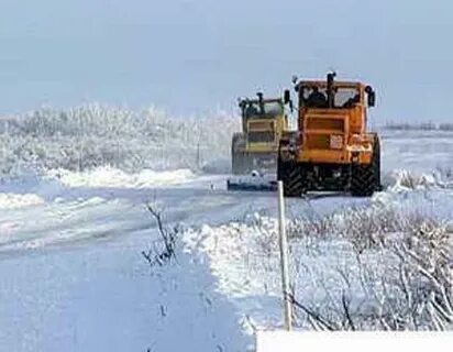 Двигаясь по грунтовому снегу