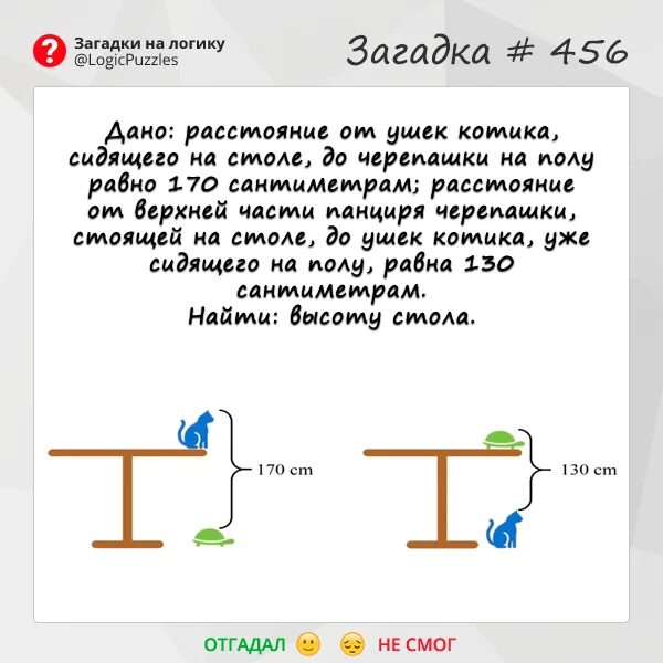 Задача высота стола. Сложные загадки на логику. Задача про стол кота и черепаху. Графические загадки на логику. Кот черепаха и стол задача ответ.