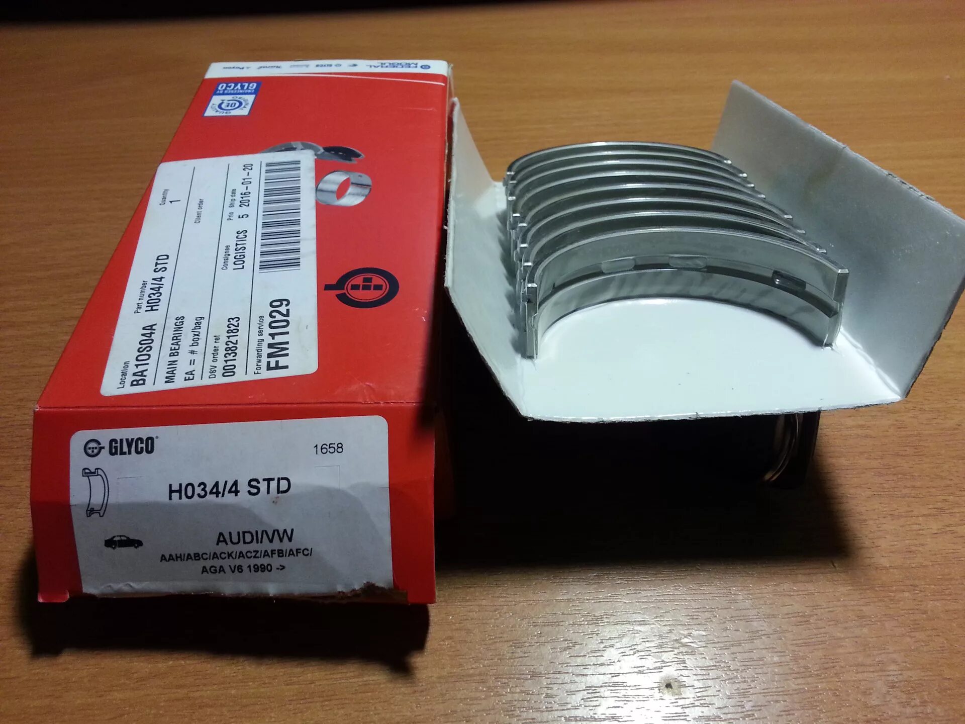 Std urm lt новый. Glyco вкладыши коренные. glyco h0255 0.25. glyco h0344std. ауди а6 2.6 вкладыши коренные 0.25.