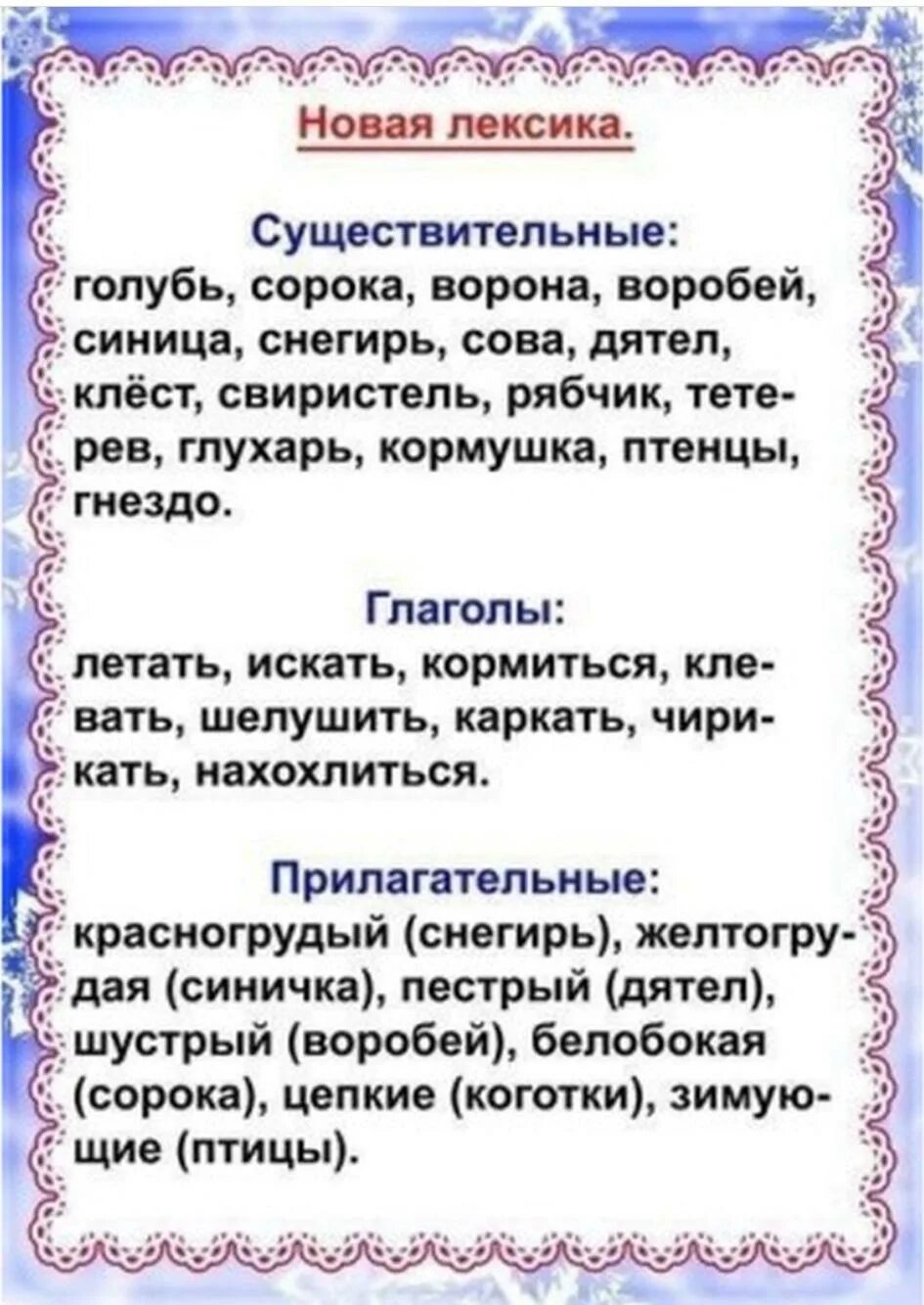 Рекомендации для родителей по теме перелетные птицы осенью. Лекслексическая темазимующие птицы. Лексическая тема зимующие птицы в старшей группе для родителей. Лексическая тема птицы младшая группа. Лексическая тема зимующие птицы старшая группа.