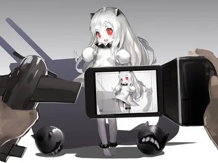 View and download this 1400×1050 Northern Ocean Hime (Kantai Collection) im...