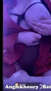 Angie Khoury Grabs Her Breast Provocatively And Says 'be - , Watchfull...