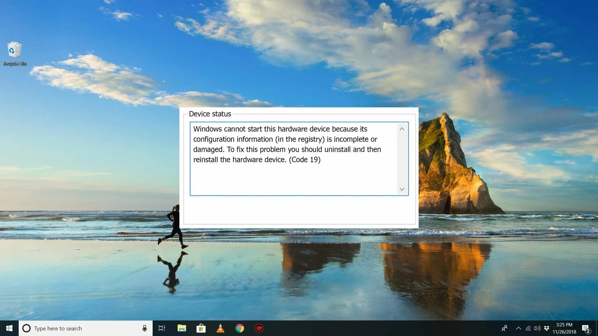 Error 19