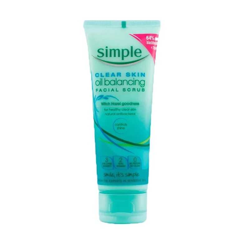 Simple clear. Simple / скраб для лица, 75 мл. Скраб для лица simple Smoothing facial Scrub. Exfoliate Rice Cleansing facial Scrub для лица. Oily Skin refreshing & Oil.