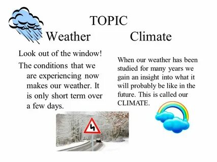 Предложение с weather