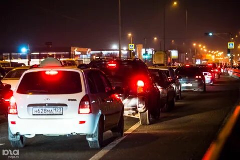 Пробки в краснодарском крае сейчас