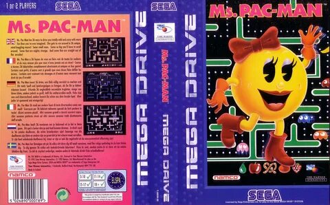 Ms. Pac-Man para Sega Mega Drive - Genesis.