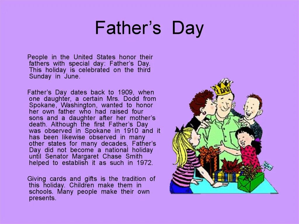 День отца на английском. С днём папы в Великобритании. День отца в Англии. День отца в Англии презентация. This is special day
