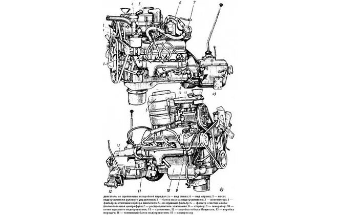 Зил 131 сколько масла. Устройство ДВС двигателя ЗИЛ 130. Двигатель ЗИЛ 131 схема. Габариты двигателя ЗИЛ 131. Конструкция двигателя ЗИЛ 131.