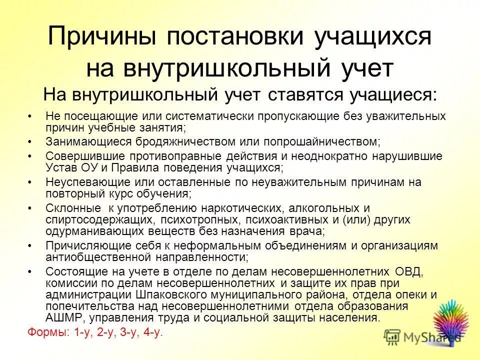 Внутришкольный профилактический учет. Причины постановки на учет несовершеннолетних. Причины постановки на внутришкольный учет. Причины постановки на учет в КДН несовершеннолетнего. Причины постановки на учет в ПДН несовершеннолетних.