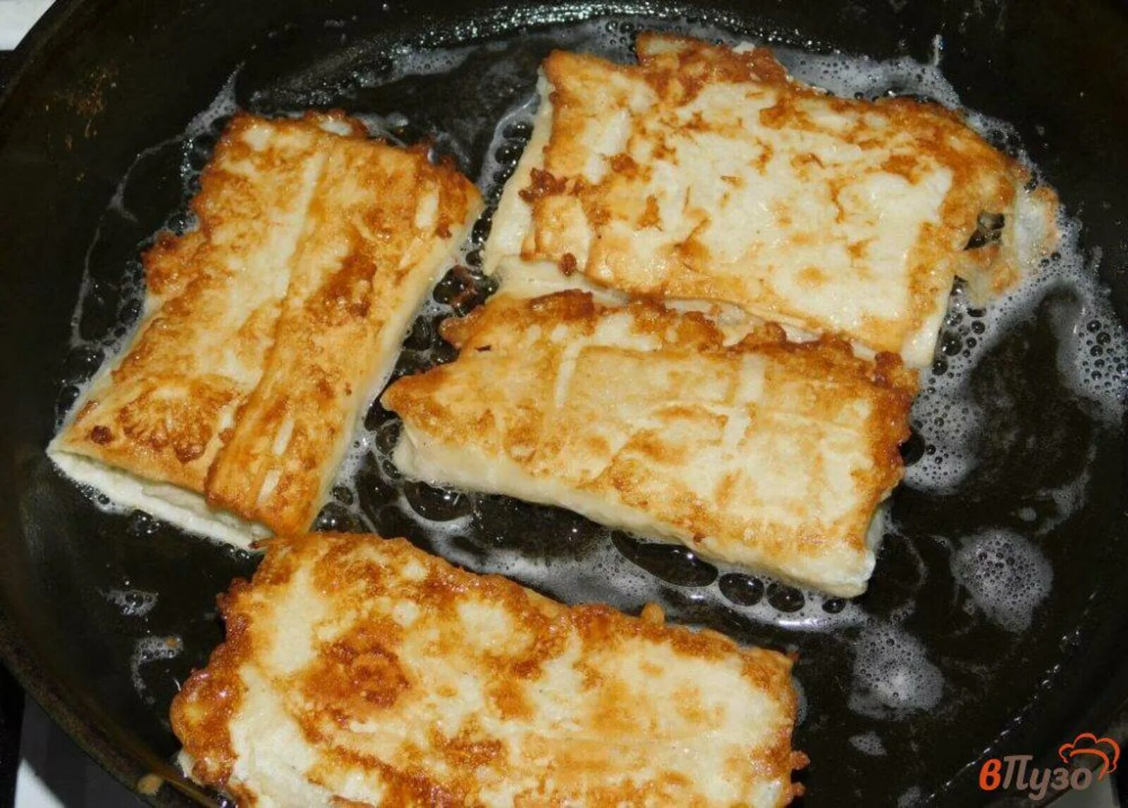Лаваш с сыром на сковороде пошаговый