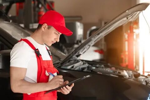 Sweetie fox car mechanic