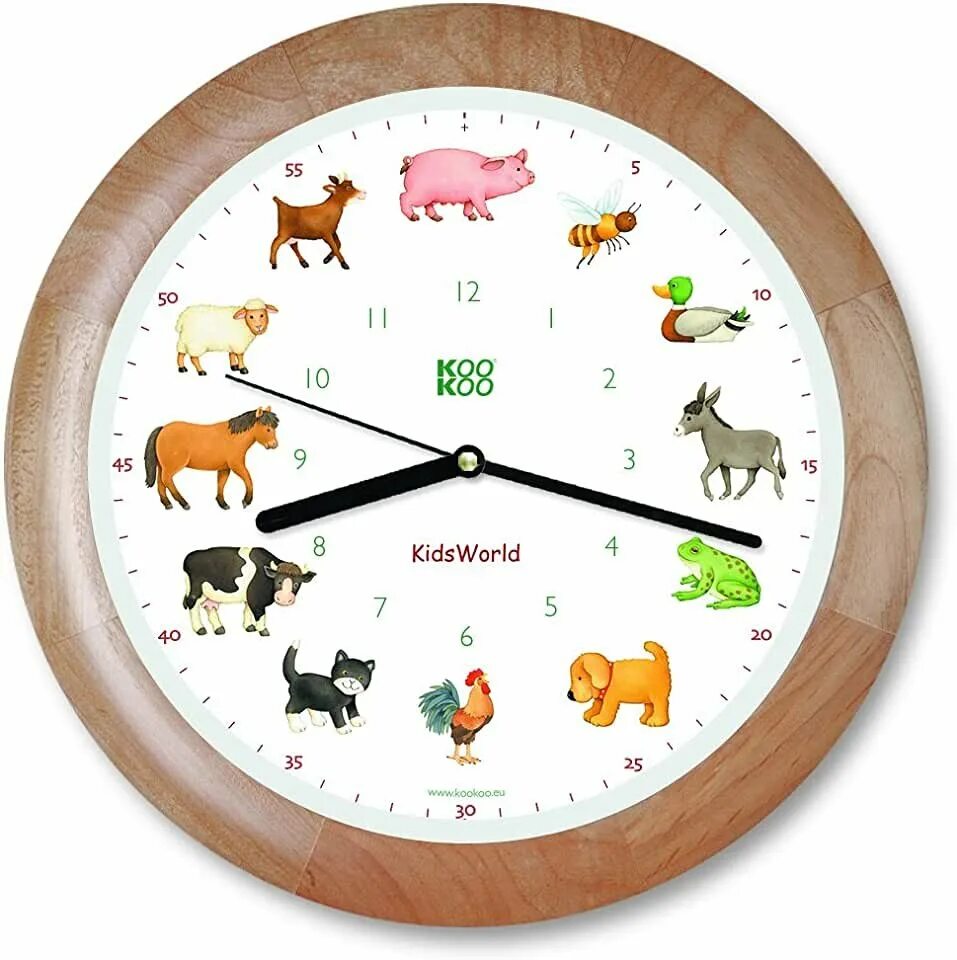 Часы про животных. Часы с животными. Часы с животными настенные. Звуковые часы. Часы с изображением животных.