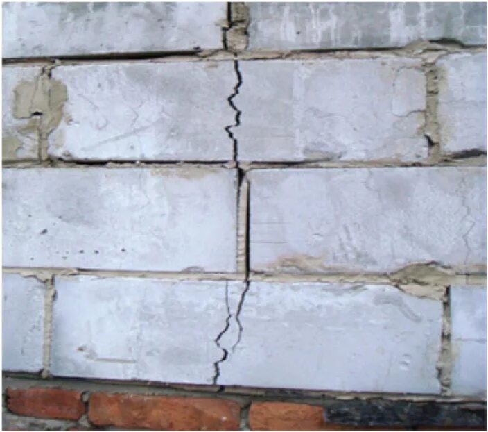 Газосиликатный блок d500 трещины в стене. Трещины газобетонных блоков. Трещина в стене из пеноблоков. Трещины в доме из пеноблока.