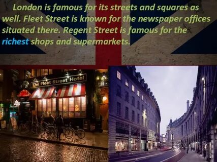 London is famous