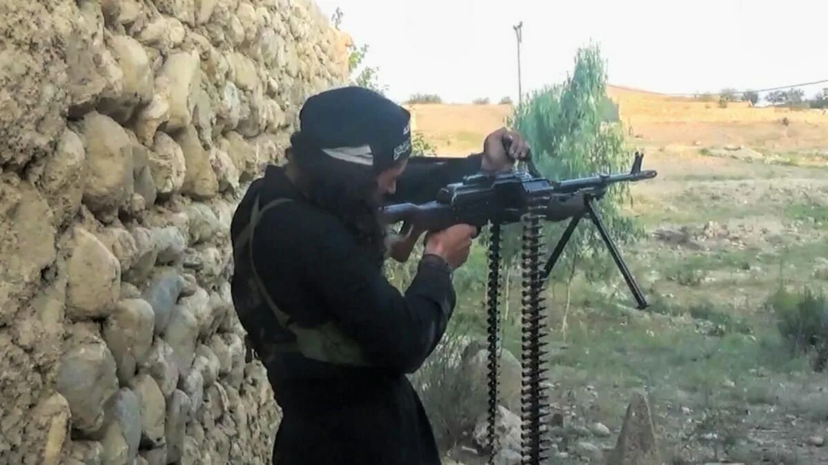 Террористы опубликовали видео от первого лица. Вилаят Хорасан Афганистан.