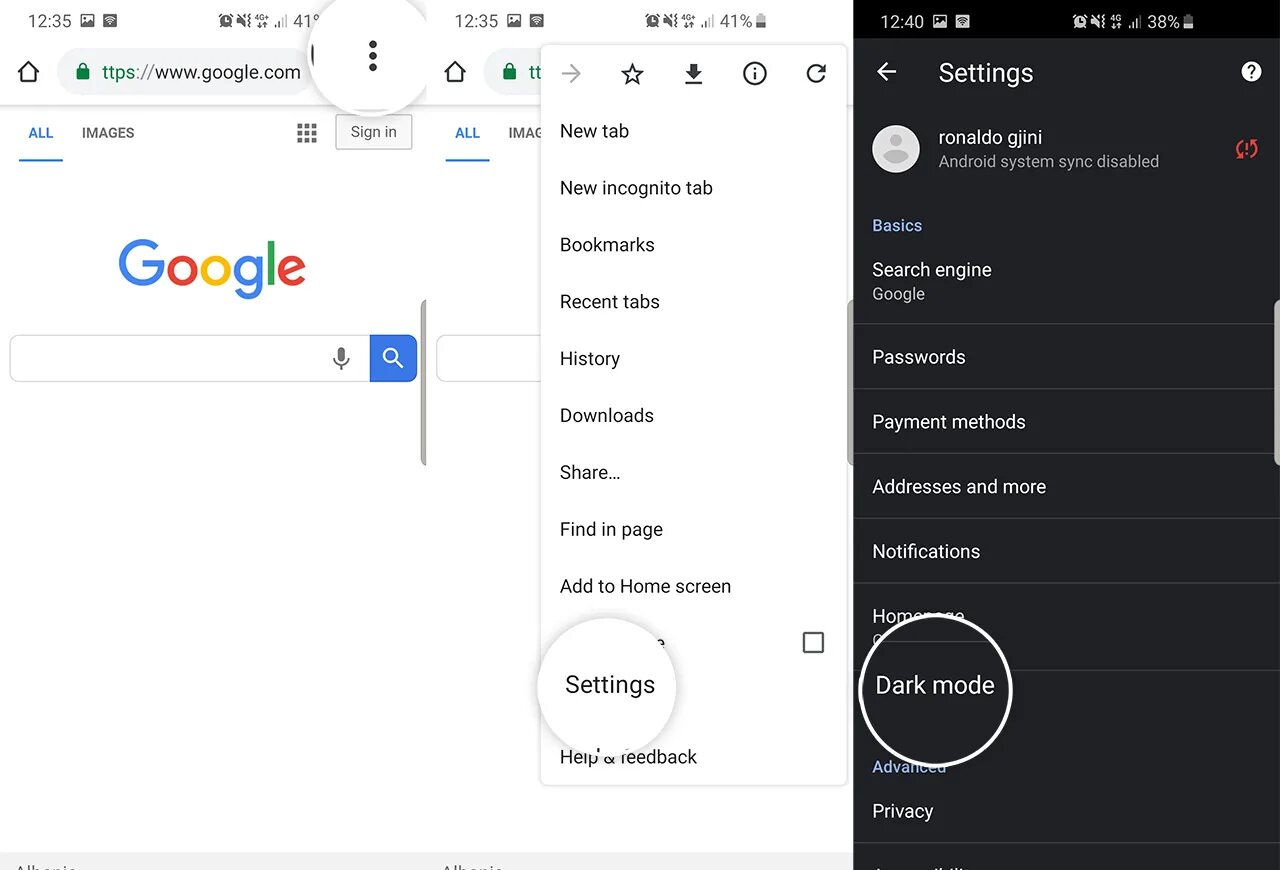 Android chrome ui. Темная тема гугл хром андроид. интерфейс гугл хром android. как включить тёмную тему в гугле. как поставить тёмную тему в гугл браузере.