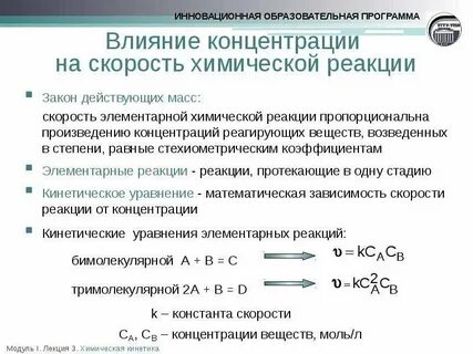 Объясните влияние ингибитора на скорость химической реакции