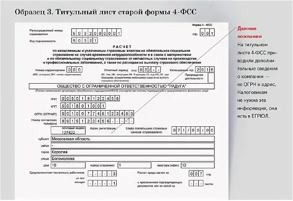 Титульный лист формы 4-ФСС. Титульный лист формы формы 4-ФСС. Пример заполнения титульного листа 4 ФСС. Номер телефона на титульном листе 4-ФСС.