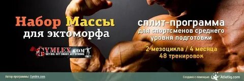 Тренировка для эктоморфа