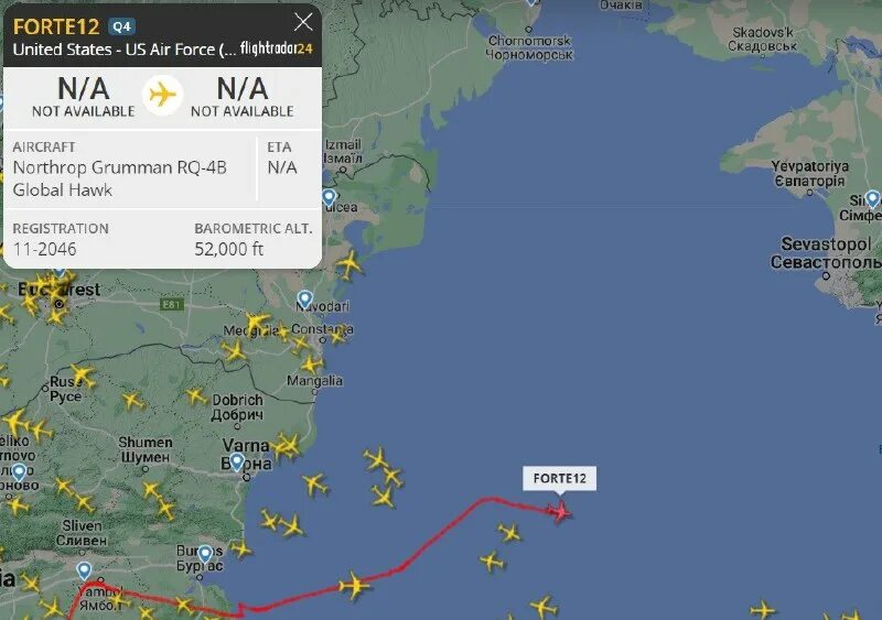 Global hawk rq-4 над черным морем. Rq-4 global hawk флайтрадар. Global hawk над черным морем. Global hawk над черным морем. беспилотник rq-4b global hawk.