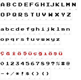 P font