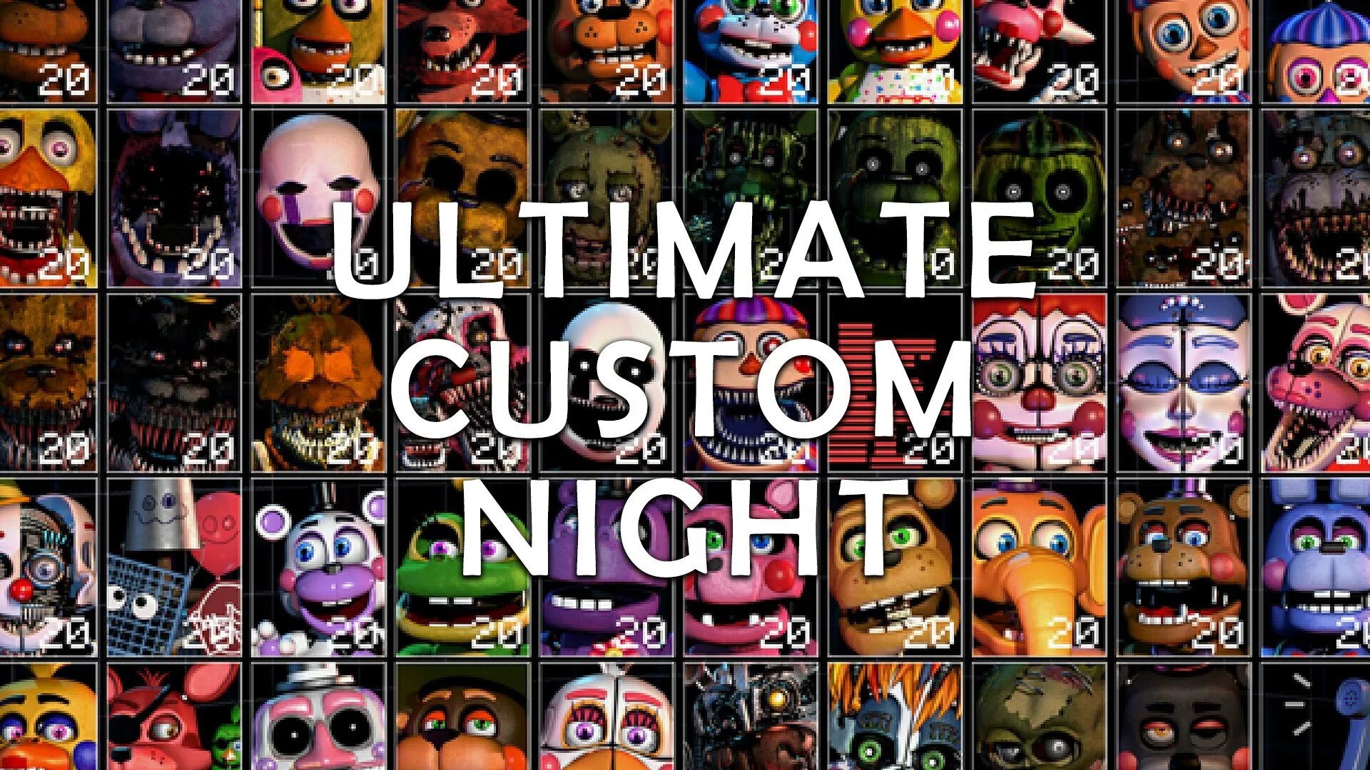 ФНАФ ультимейт Custom Night. Фредди 7 ультимейт кастом Найт. ФНАФ 7 Ultimate Custom Night Фредди. Пять ночей с Фредди ультимейт кастом Найт. Ultimate custom night аниматроники