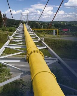 Опоры газопровода