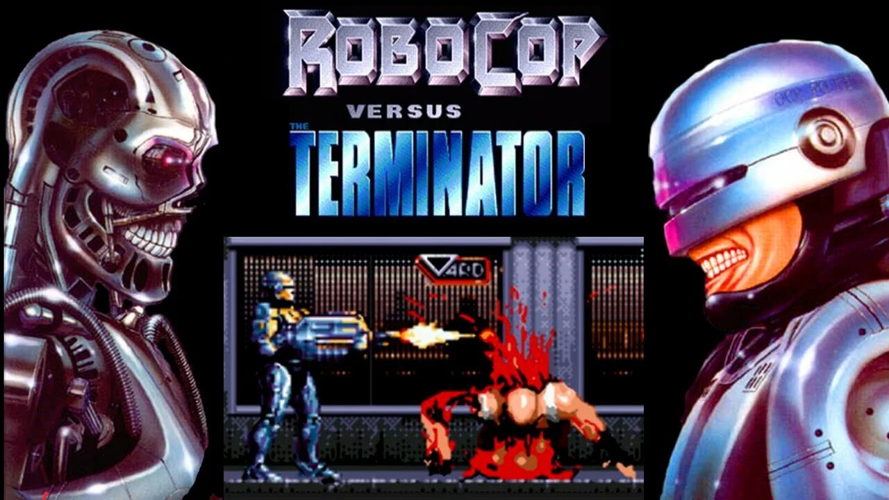 Vs terminator. Игра sega: robocop versus terminator. обложка sega genesis robocop vs terminator. sega mega drive robocop vs terminator. игра про терминатора sega mega drive.
