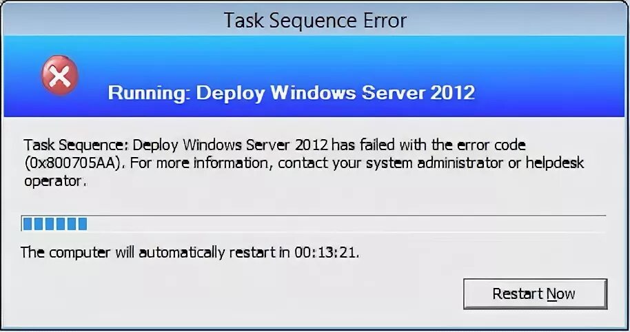 Error tasks check