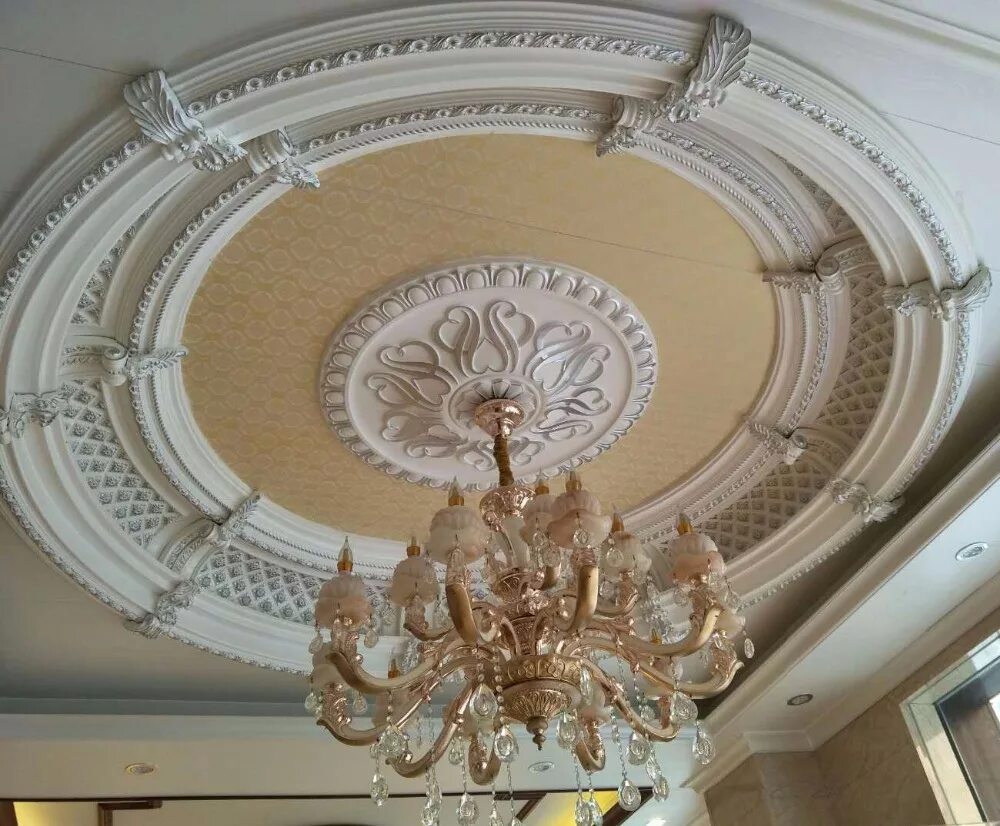 Круглая лепнина. 108. Гипсовая лепнина на потолок. Орнамент лепнина. Розетка orac decor luxxus r77.
