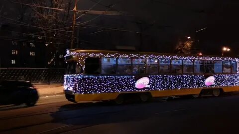 Новогодний трамвай нижний новгород