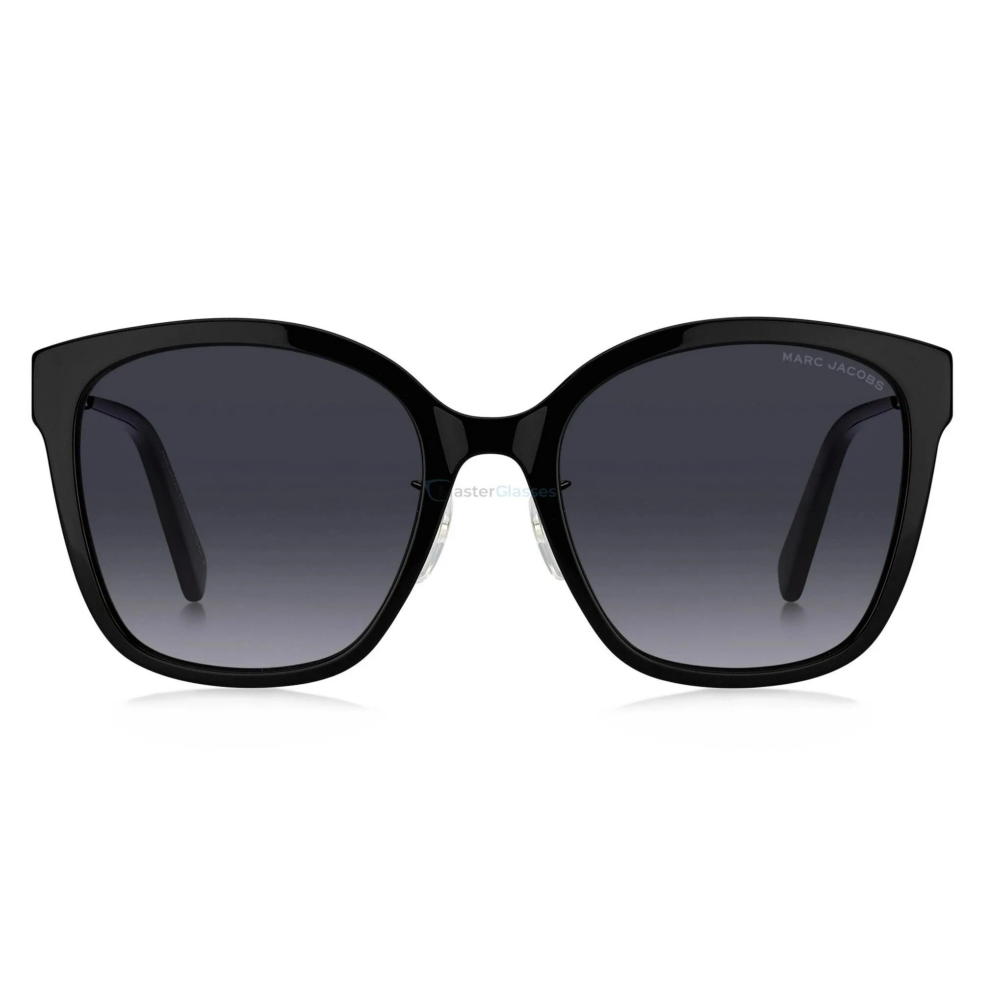 Thick framed square wayfarer eyeglasses that features smooth bold curves. Great 