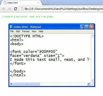 Body css font size