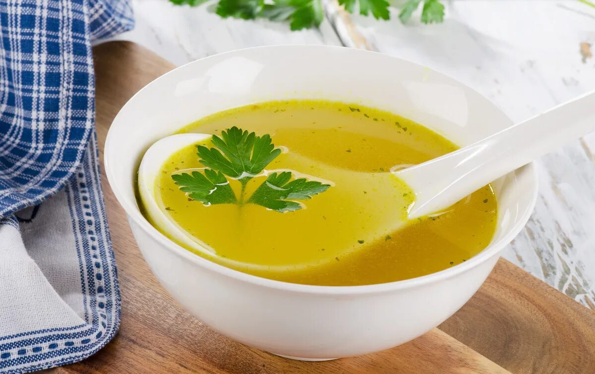 Как сварить суп с прозрачным бульоном