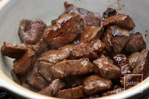Тушеное мясо рецепт говядина на сковороде